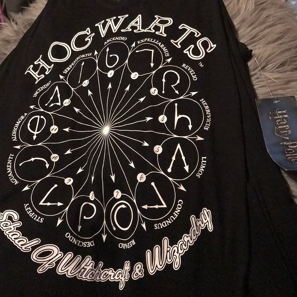 Harry Potter hogwarts plus size tank